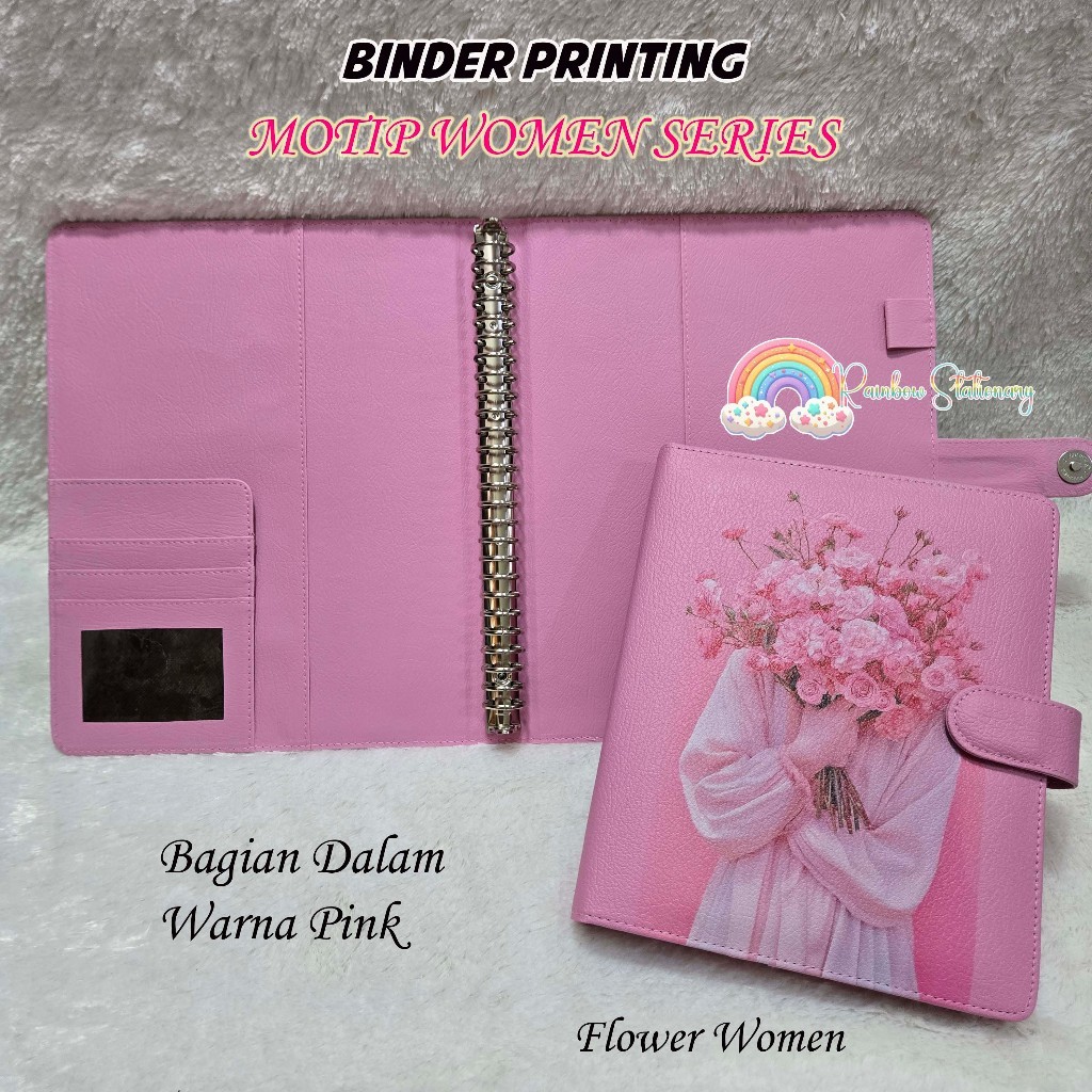 

Binder Printing Motip Women Series. Ukuran A5/20 holes & B5 26/holes
