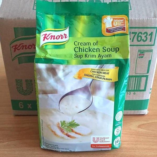 

BisaInstan- Knorr Cream Chicken Soup 1kg dbk bahan zuppa soup