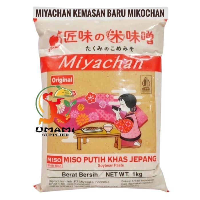 

BisaInstan- Shinshuichi Mikochan Miso Soup 1kg - Miso Paste Putih Tauco Miko Chan