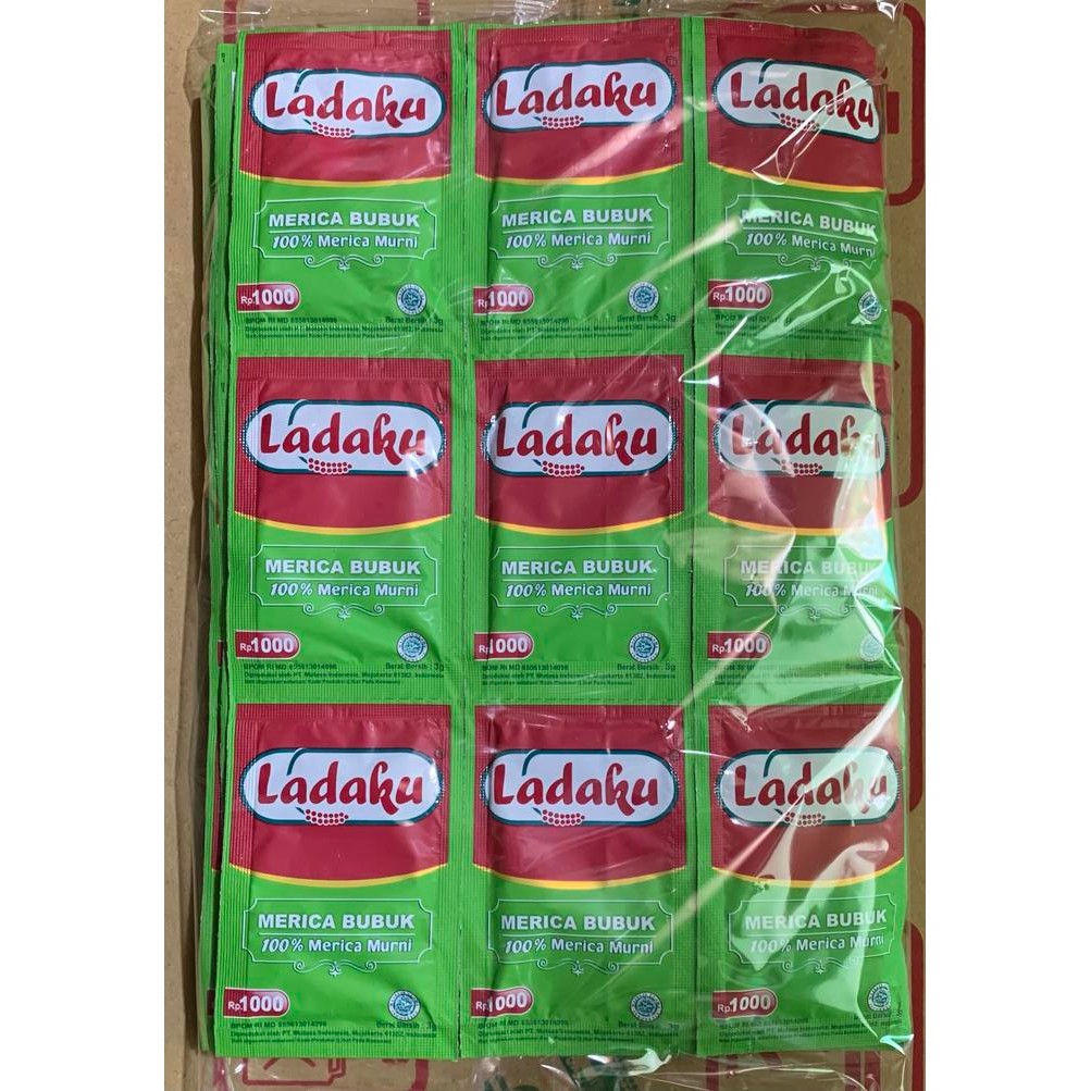 

BisaInstan- Ladaku Merica Bubuk 3gr 1 pack isi 6 x 12 sachets