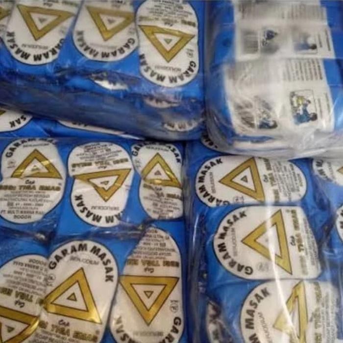 

BisaInstan- Garam Segitiga Emas Kecil per bal isi 40 bungkus