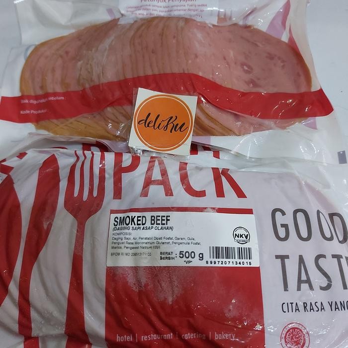 

Kirim,HariYgSama- Bernardi smoked beef 500gr horeca VP/ Bernardi daging asap SAPI VP
