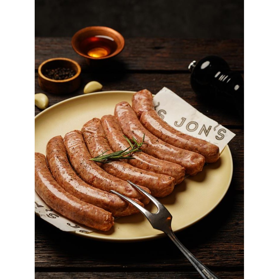 

Kirim,HariYgSama- Jon's Smokery SPICY Beef Italian Sausage