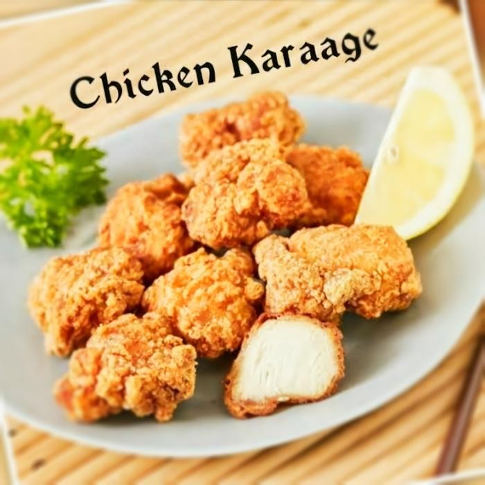 

Kirim,HariYgSama- Premium Marinated Chicken Karaage Garlic Ayam Karage Jepang 1 kg