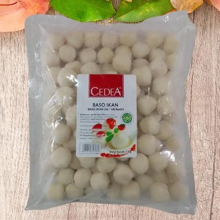 

Kirim,HariYgSama- CEDEA BAKSO BASO IKAN FISH BALL ISI 100 PCS 1 KG