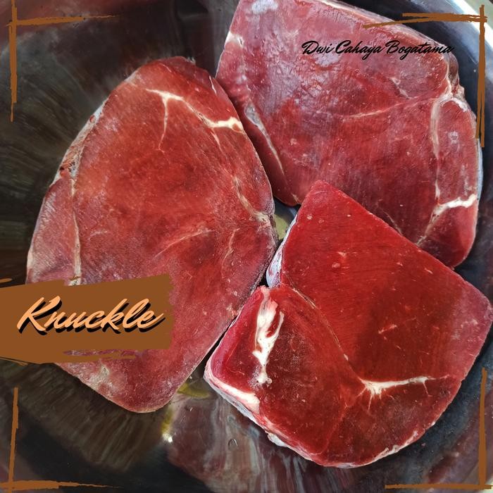 

Kirim,HariYgSama- Knuckle daging paha sapi import aussie 1kg