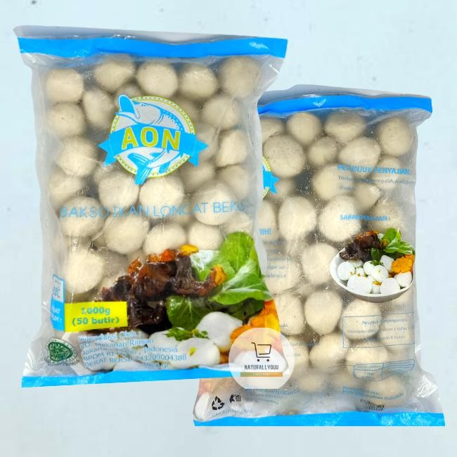 

Kirim,HariYgSama- Bakso Ikan Loncat Aon Beku 1kg / 50butir