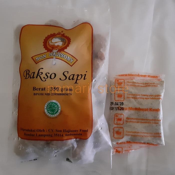 

Kirim,HariYgSama- BAKSO SON H. SONY ASLI LAMPUNG SIZE KECIL