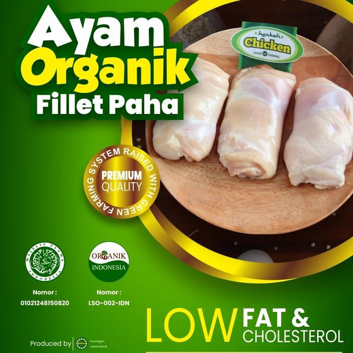 

Kirim,HariYgSama- Fillet paha ayam organik