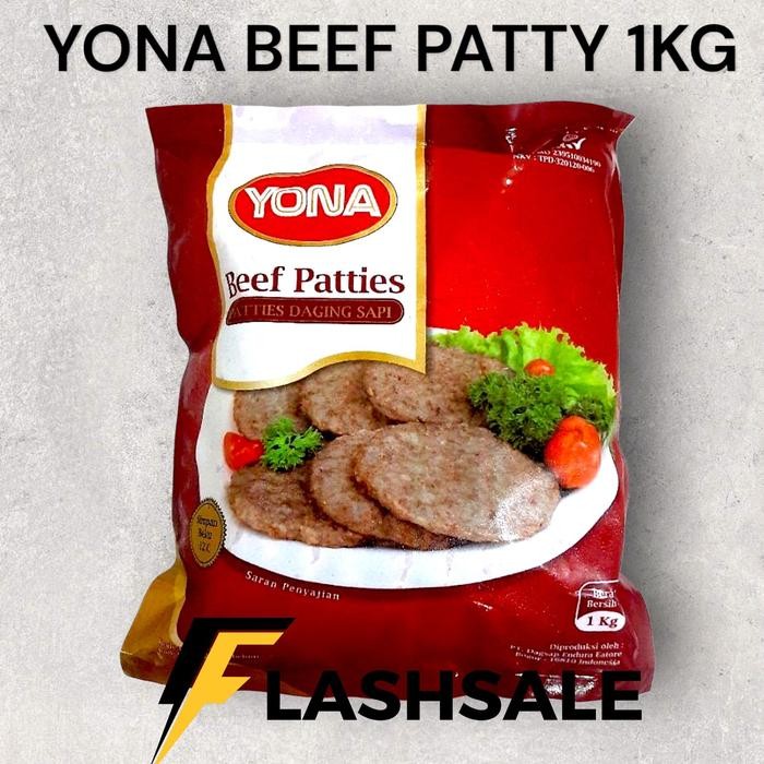 

Kirim,HariYgSama- yona beef patties 1kg patty