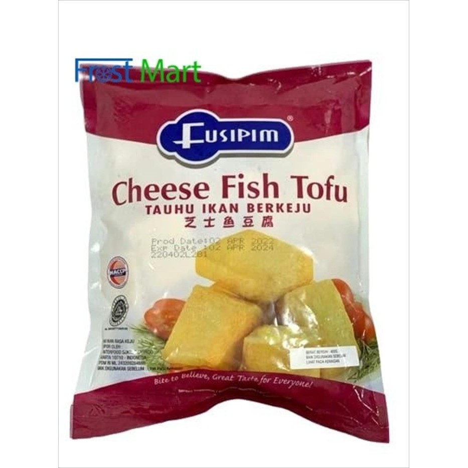 

Kirim,HariYgSama- Fusipim Cheese Fish Tofu / Tahu Ikan isi Keju 400 Gr