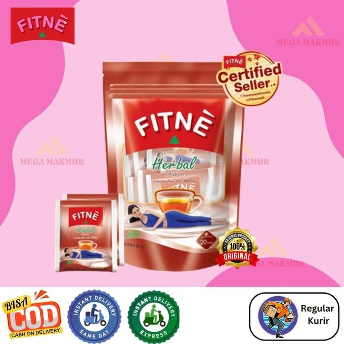 

Terlaris- Tmm Fitne Tea Herbal Rasa Original Isi 40 Sachet