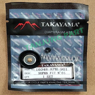 Diaphragm Assy HONDA Supra Fit N'05 16048-KPH-901 TAKAYAMA Genuine Part
