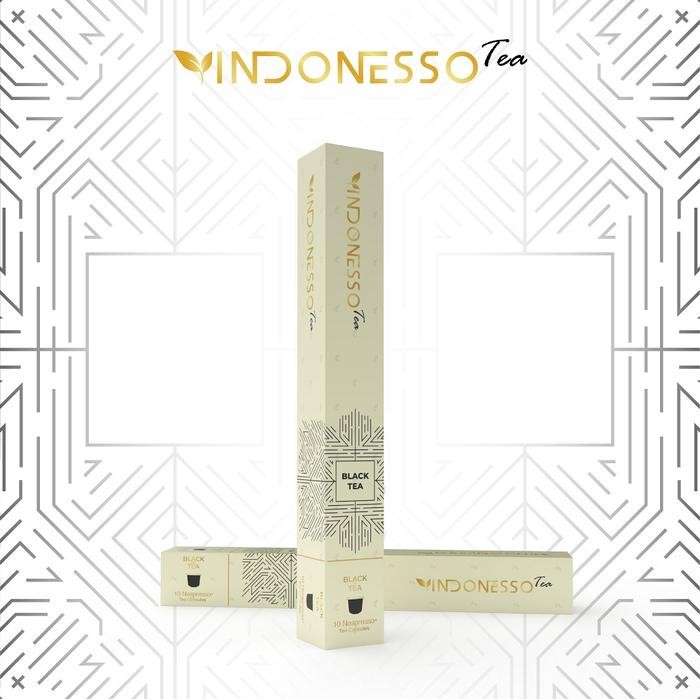 

Terlaris- Indonesso Black Tea Capsules Compatible With Nespresso Machines / Kapsul Teh Hitam