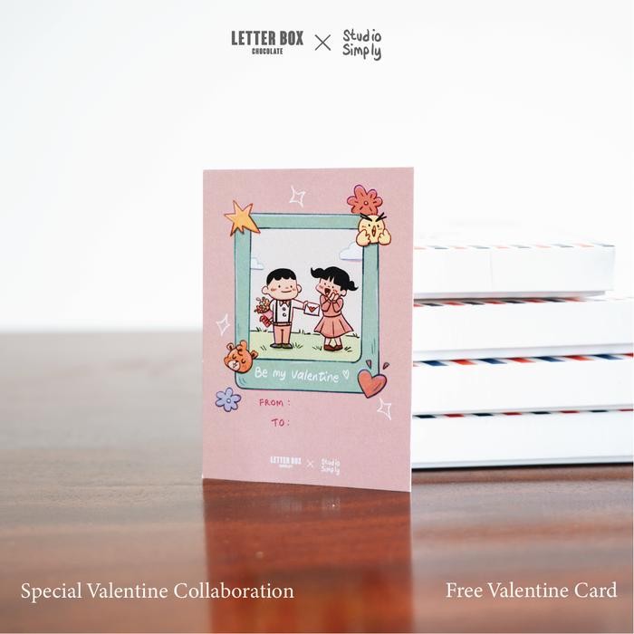 

Kirim,HariYgSama- Kado Coklat Valentine Box 12pcs - Letter Box - Korean Edition