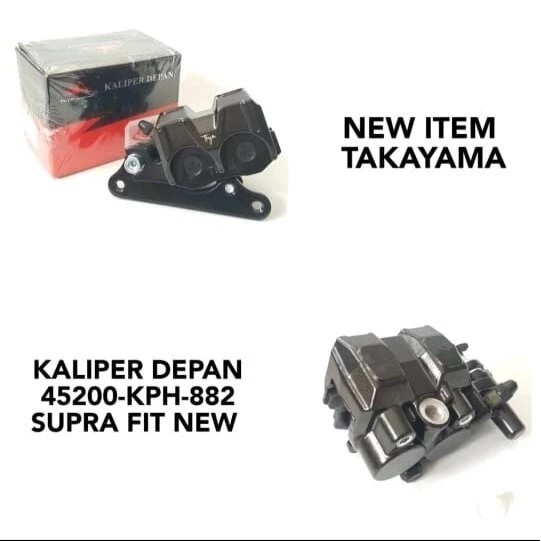 KALIPER DEPAN Karisma Supra Fit/New 45200-KPH-882 TAKAYAMA Genuine Part