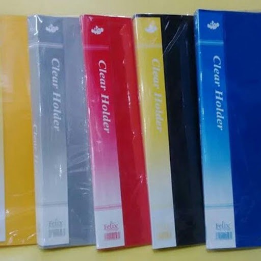 

Display Book / Map Clear Holder Album Ukuran Besar F4/Folio 120 sheet Felix ( Pcs )