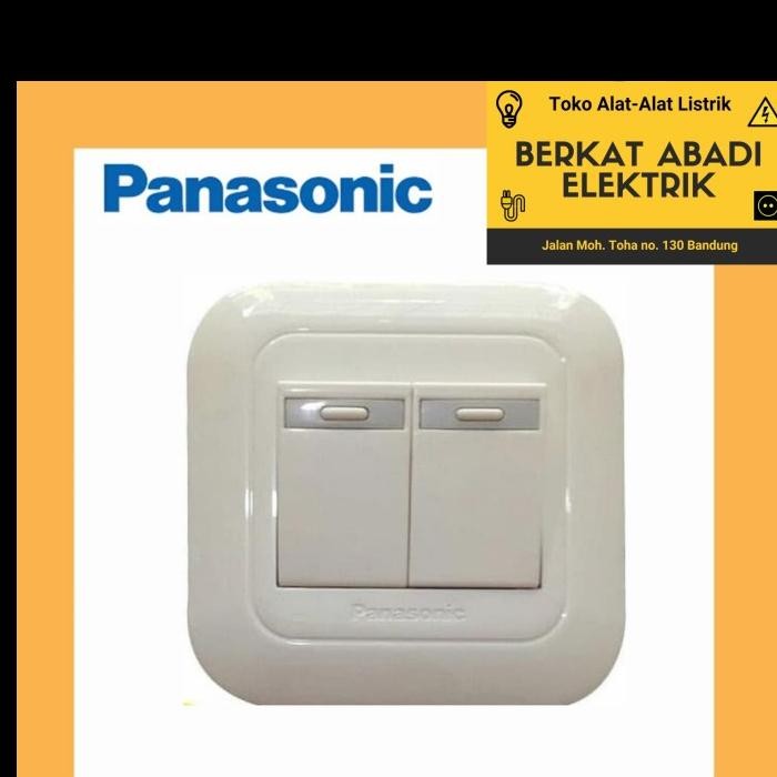 SAKLAR GANDA/DOUBLE/SERIE PANASONIC