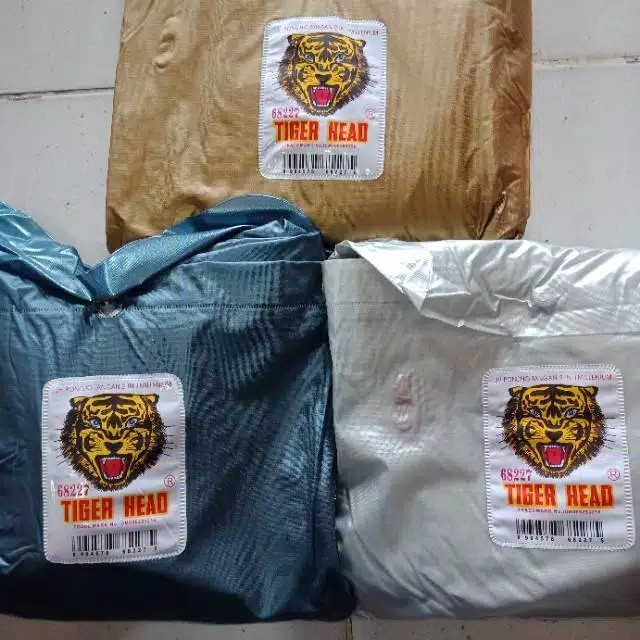 [Expert] Jas Hujan Ponco 2 Kepala Millenium Tiger Head 68227 Jas Hujan Ponco