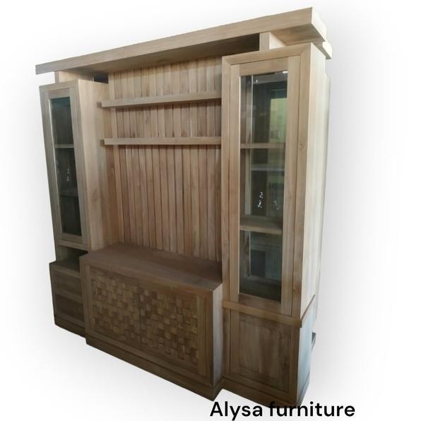 (TOP) PEMBATAS RUANGAN KAYU JATI, PARTISI PENYEKAT RUANGAN KAYU JATI 01