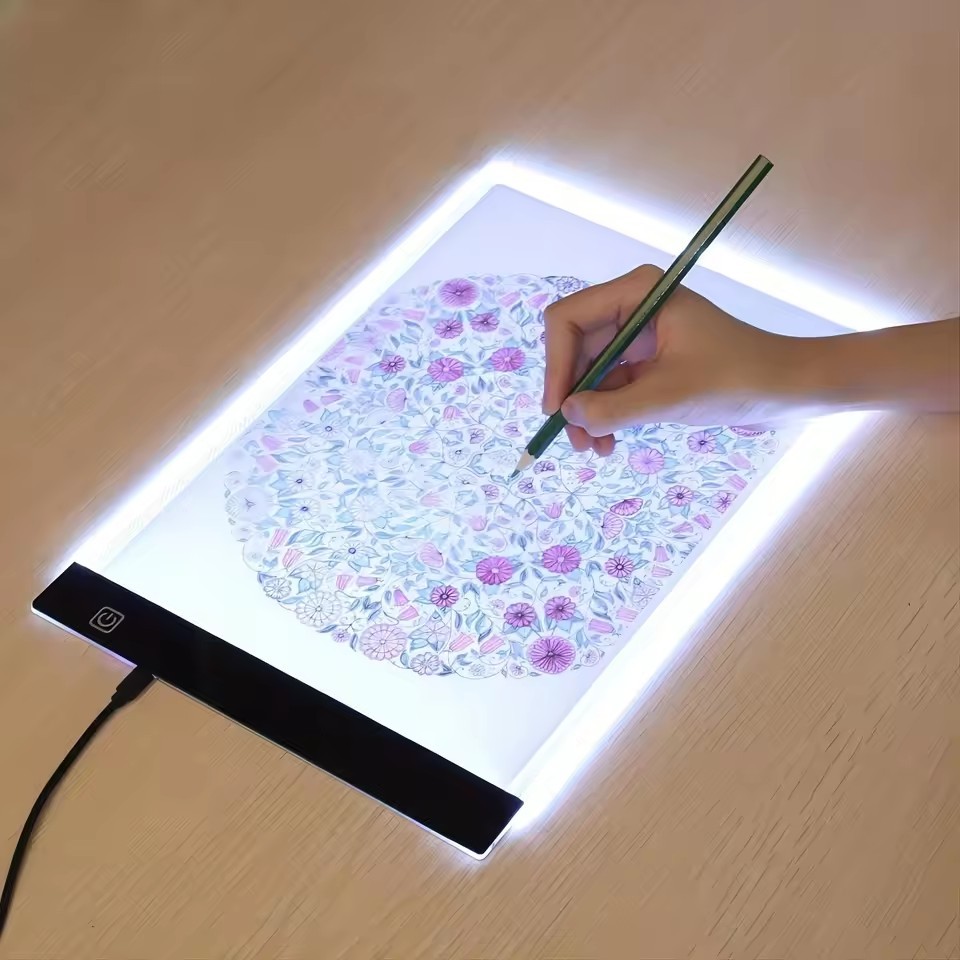 

Led Photocopying Table Drawing Board Children'S Light-Transmitting Copying Table Brightness