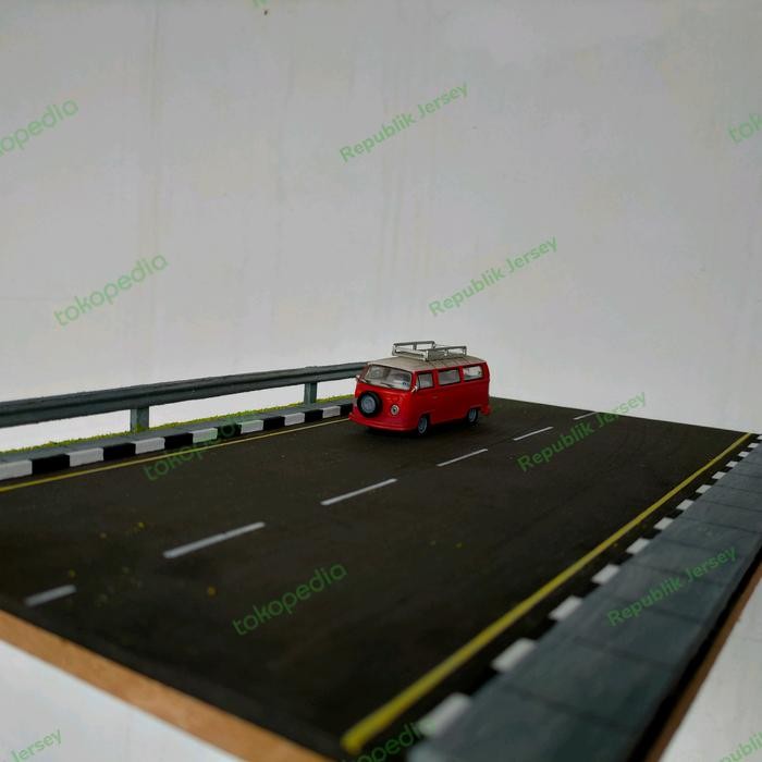 Future Toys - Diorama - Diorama Jalanan Tol Jalan Pinggir Tol Diorama Jalan