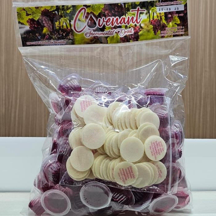 

Anggur Perjamuan Kudus isi 100 cup ayat