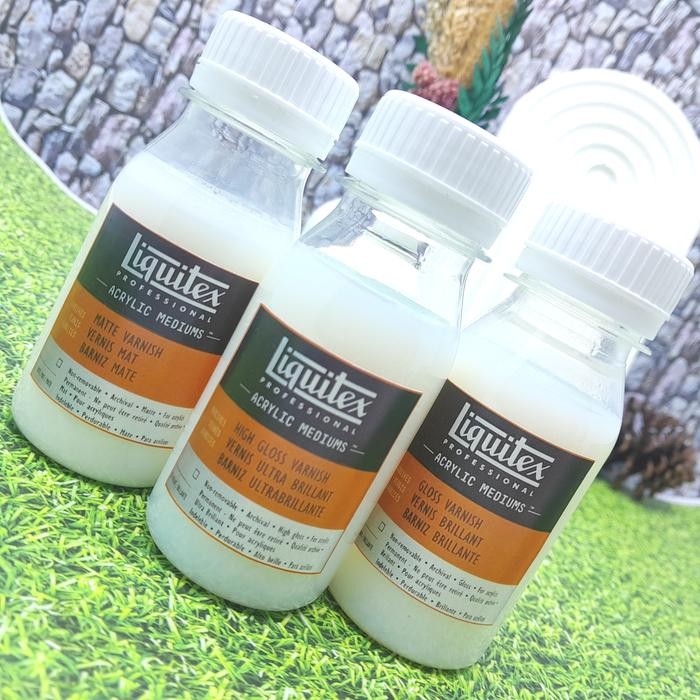 

ready stok liquitex professional varnish 80ml # high gloss / gloss / satin / matt original