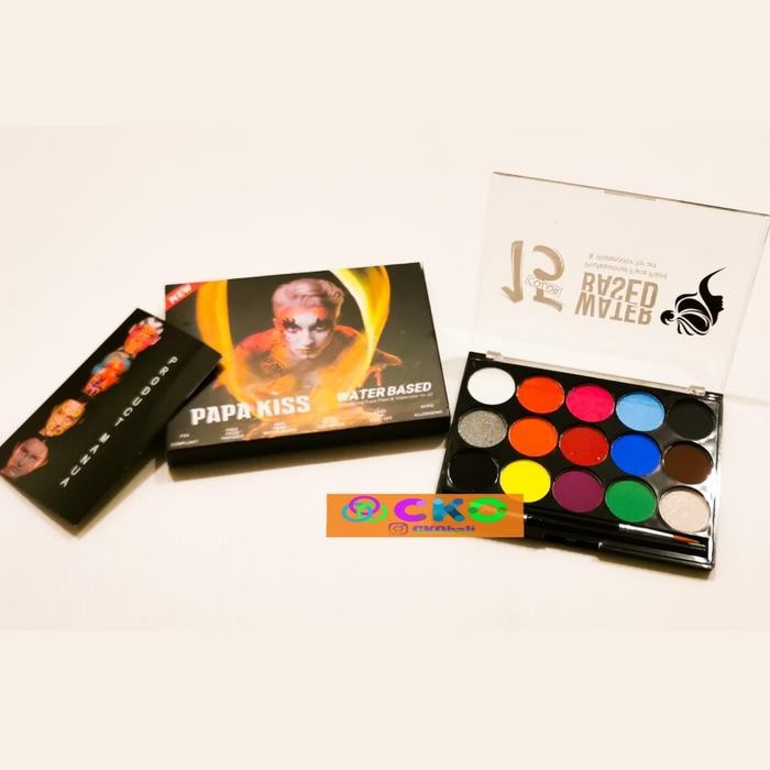 

ready stok body art face & body painting 15 warna v-tec original