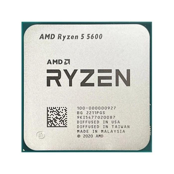 Bazzar Komp Processor Amd Ryzen 5 5600 Tray 3.5Ghz Up To 4.4Ghz