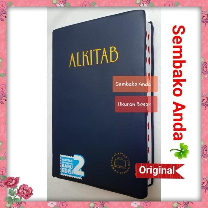 Alkitab Kristen Ukuran Besar. Terjemahan Baru Edisi 2. TB2. Huruf.