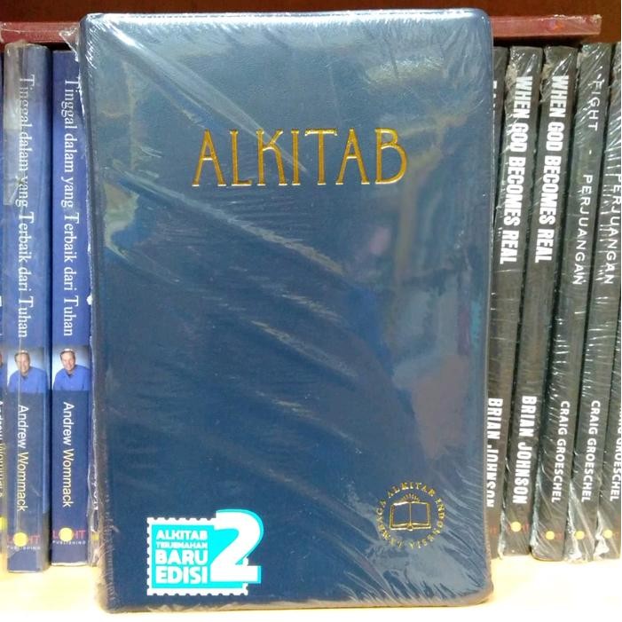 Alkitab Manula TB2 Kristen huruf tulisan besar Soft Cover