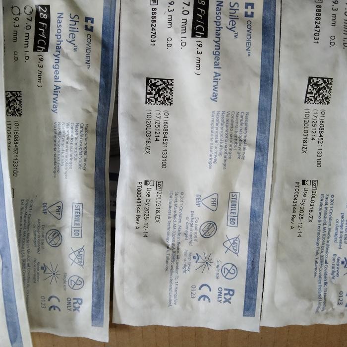 

ready stok nasopharyngeal air way/npa no.7,0 original