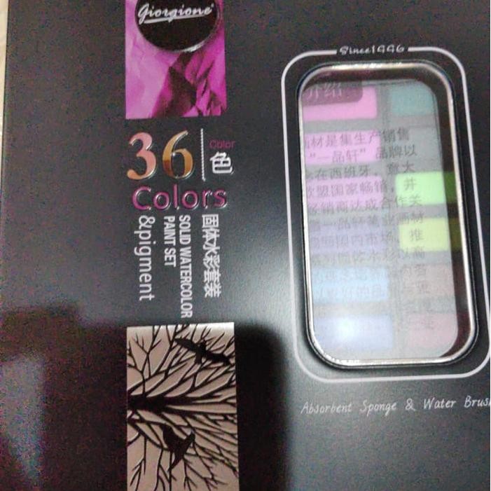 

ready stok water color giorgione mirip worison 36 warna original