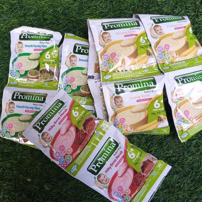 Amorie- 10 Sachet Promina Bubur Bayi 6 Bulan Ke Atas