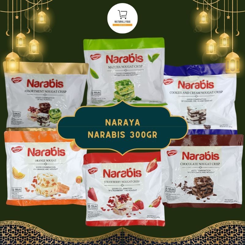 

Naraya Narabis 200gr Nougat All Varian Wafer Nougat
