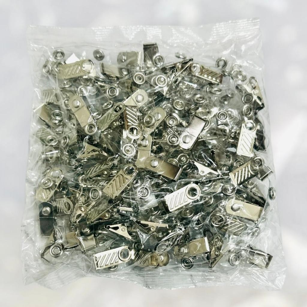 

Jepitan CLip ID Card Name Tag Isi 100 Pcs