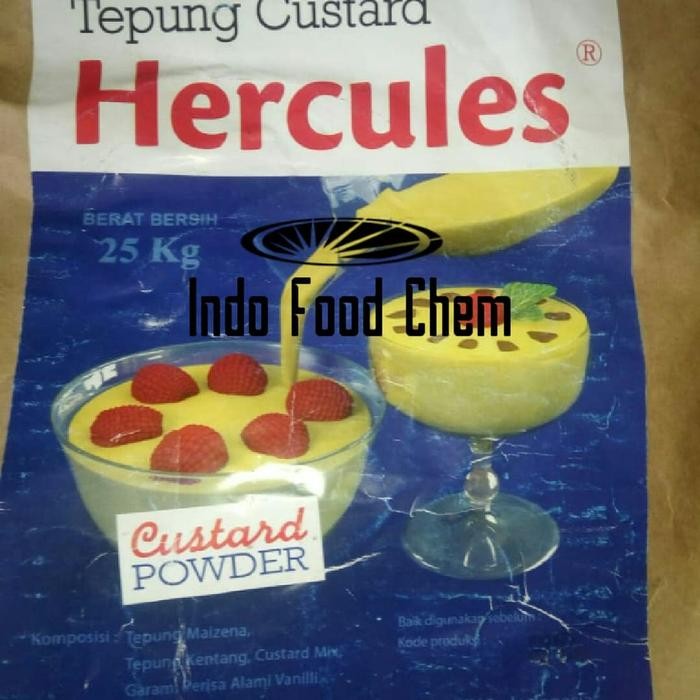 

Kualitas Terjamin Custard Powder Hercules Repack 1000Gr