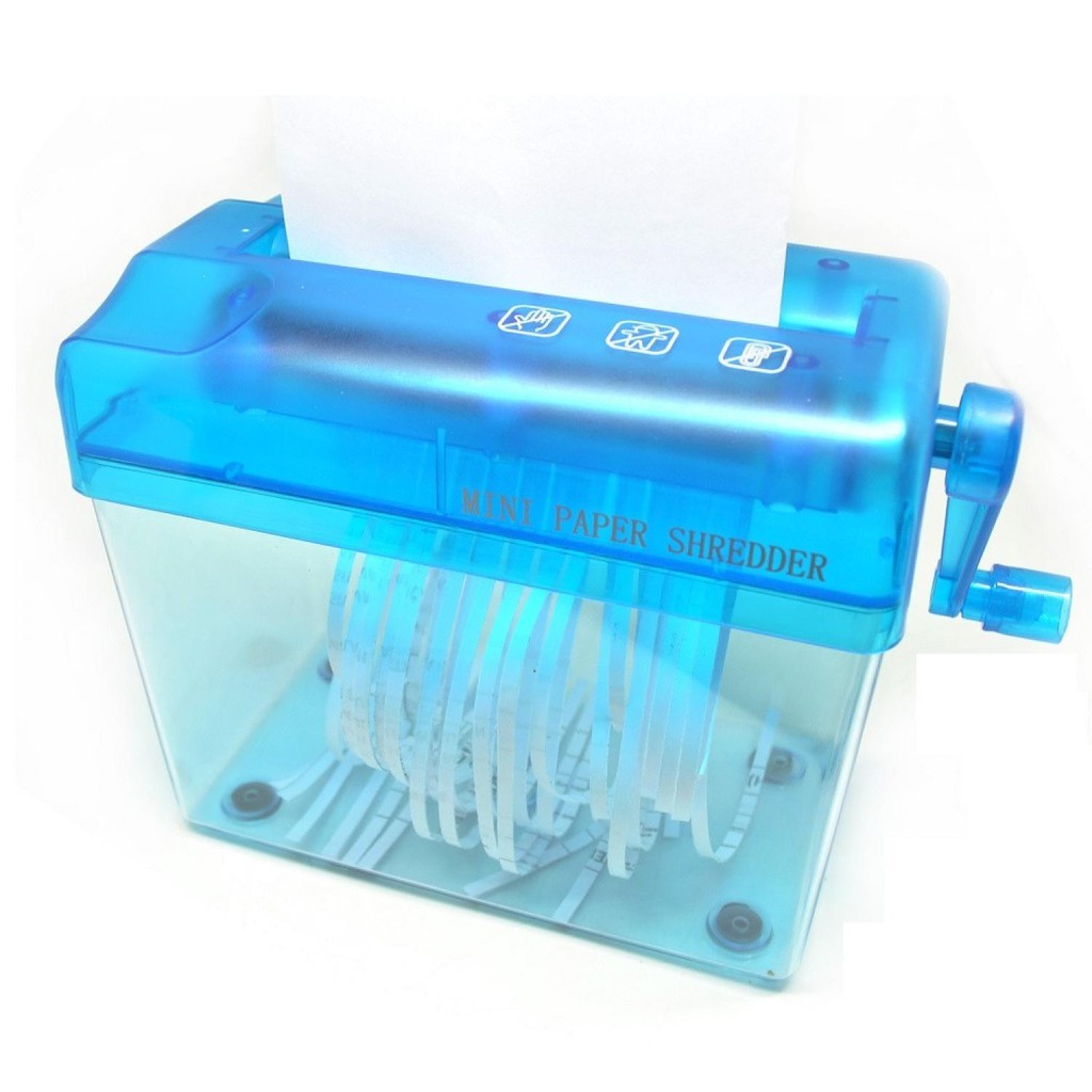 

Mesin Penghancur Pemotong Giling Kertas Manual Hand Shredder Paper