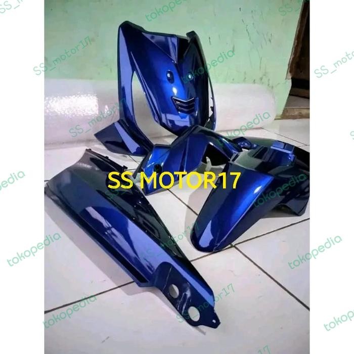 Cover body halus beat karbu biru candy