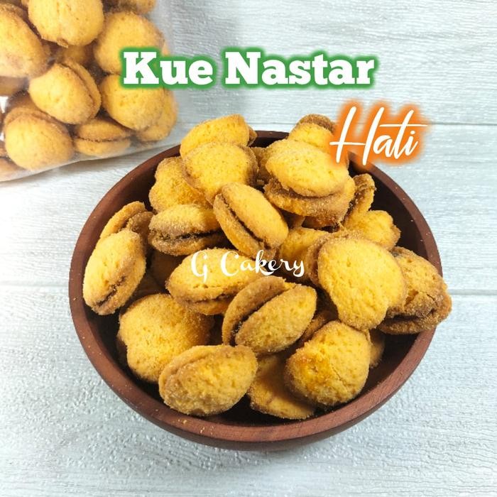 

NewZbgt- KUE NASTAR HATI / NANAS COOKIES / NASTAR BENTUK HATI