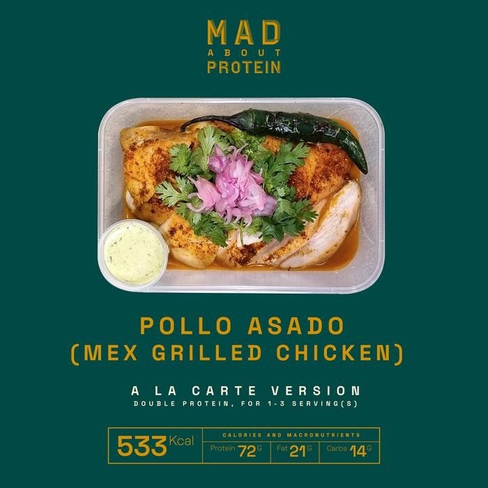 

NewZbgt- [ALA CARTE] Pollo Asado (Mex Grilled Chicken) - MAD ABOUT PROTEIN