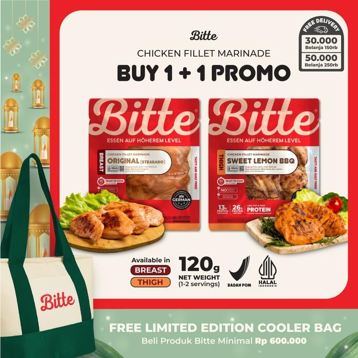 

NewZbgt- BUY 1 + 1 Chicken Fillet Marinade / Ayam Filet Marinasi 120g - Bitte