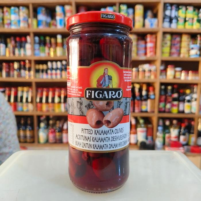 

NewZbgt- Figaro Pitted Kalamata Olives/ Buah Zaitun Kalamata dlm Air Garam 450g