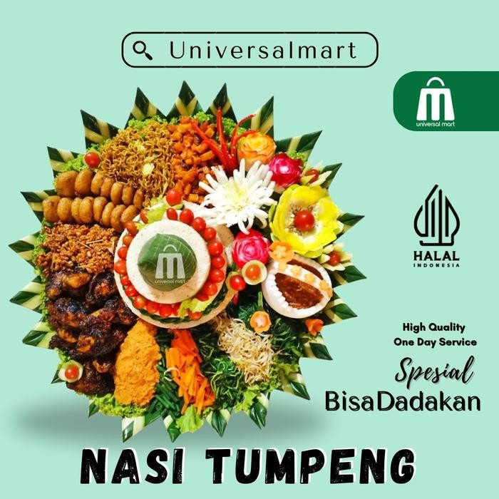 

NewZbgt- Nasi Tumpeng kuning porsi 5 orang