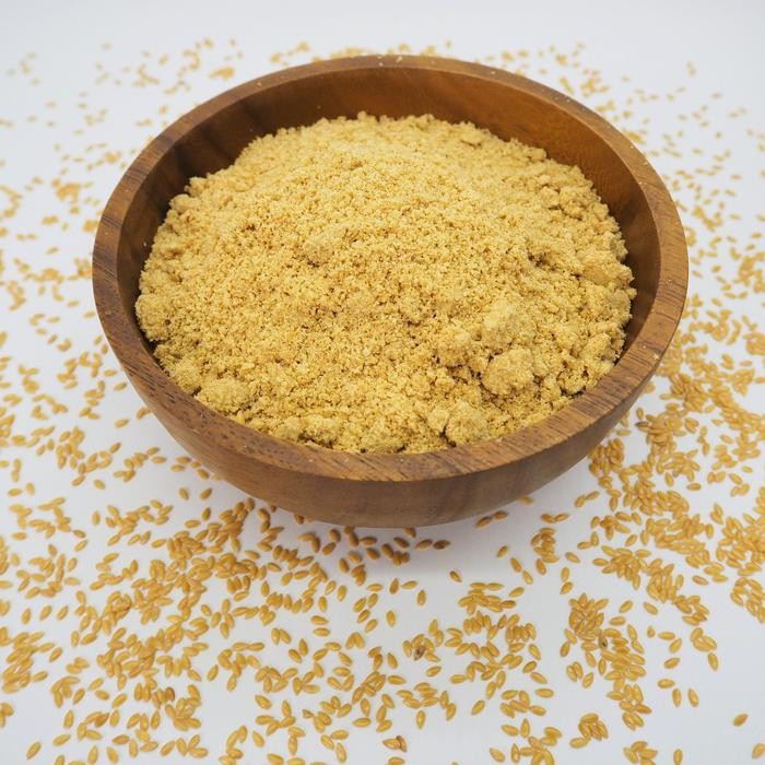 

NewZbgt- Ground Golden Flaxseed 500 gram / Golden Flaxseed Halus 500 gram