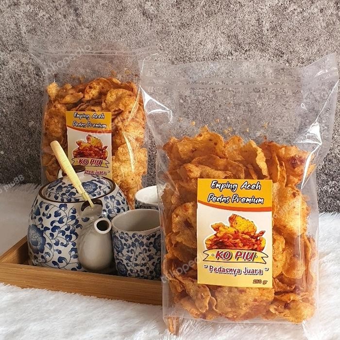 

NewZbgt- Emping Aceh Pedas Premium 250gr