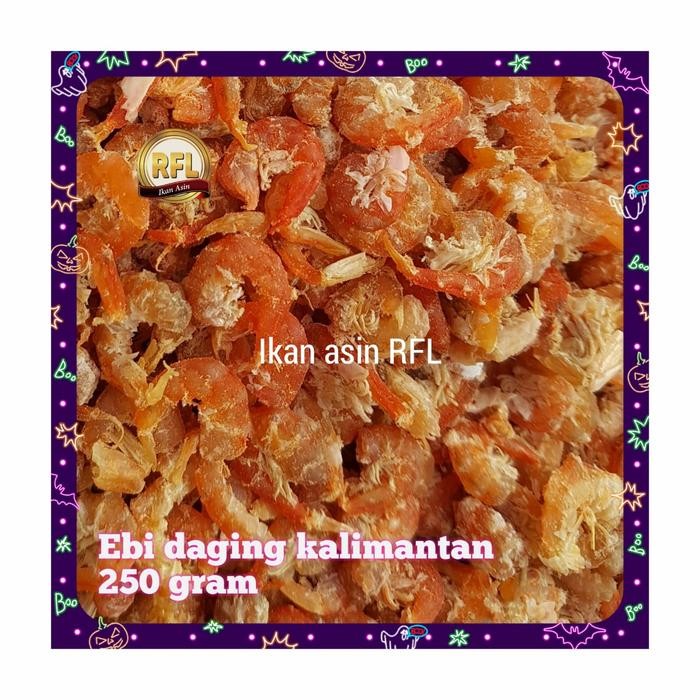

NewZbgt- ebi kering super / udang ebi daging 250 gram asli kalimantan