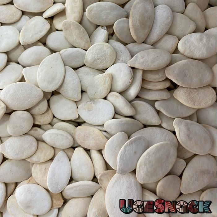

NewZbgt- Kuaci Putih Kwaci Putih Biji Labu Pumpkin Seeds 1/2 kg 500 gram
