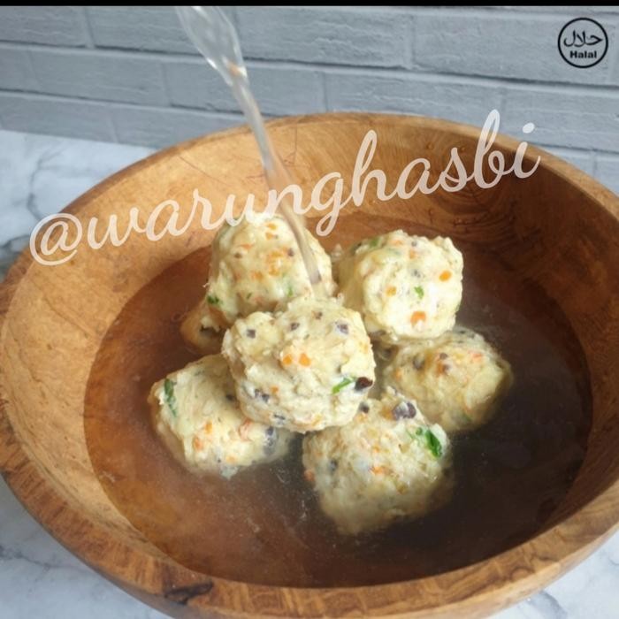 

NewZbgt- LOHUA Bakso Rambutan isi 8 + kuah (halal)